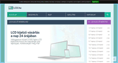 Desktop Screenshot of lcd.hu